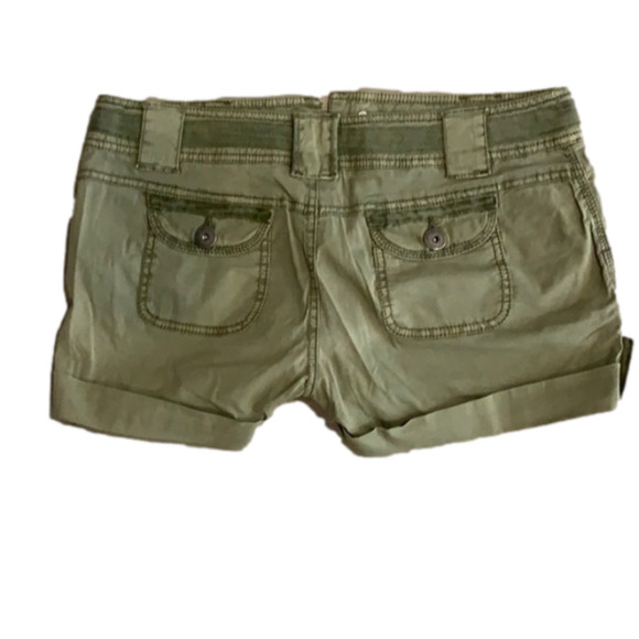 Marrakech shorts with drawstring-army green - Picture 2 of 2